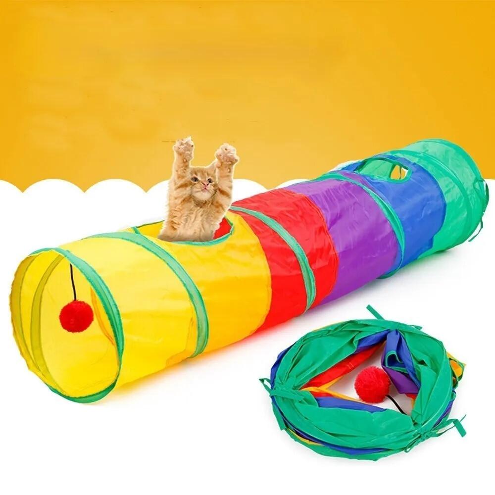 Pet Tunnel Collapsible Play Toy