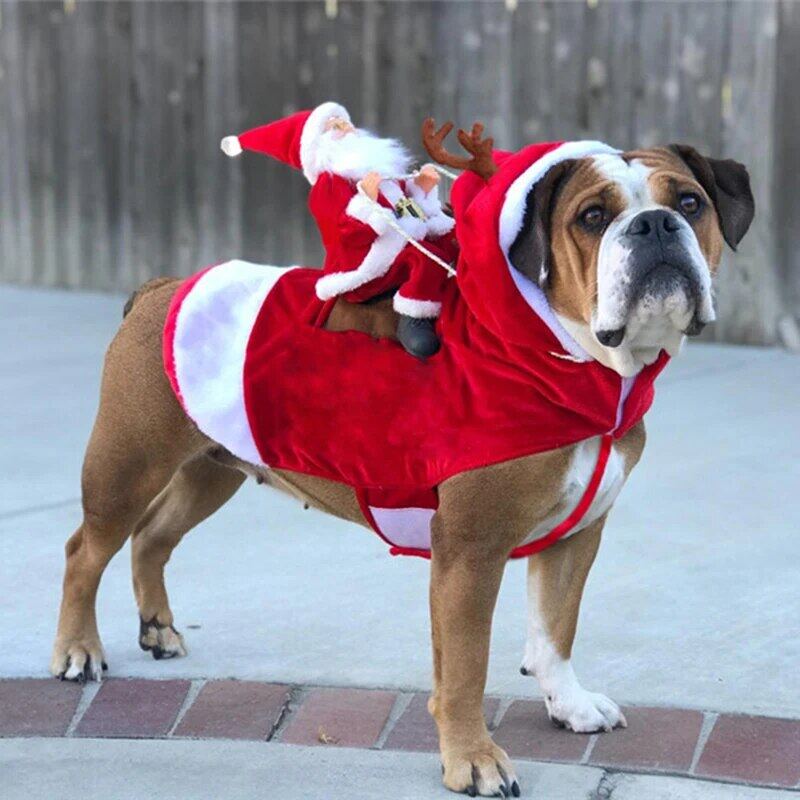 Christmas Santa Pet Costume